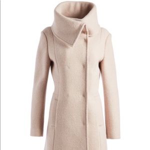 Cole Haan Cream Pea Coat